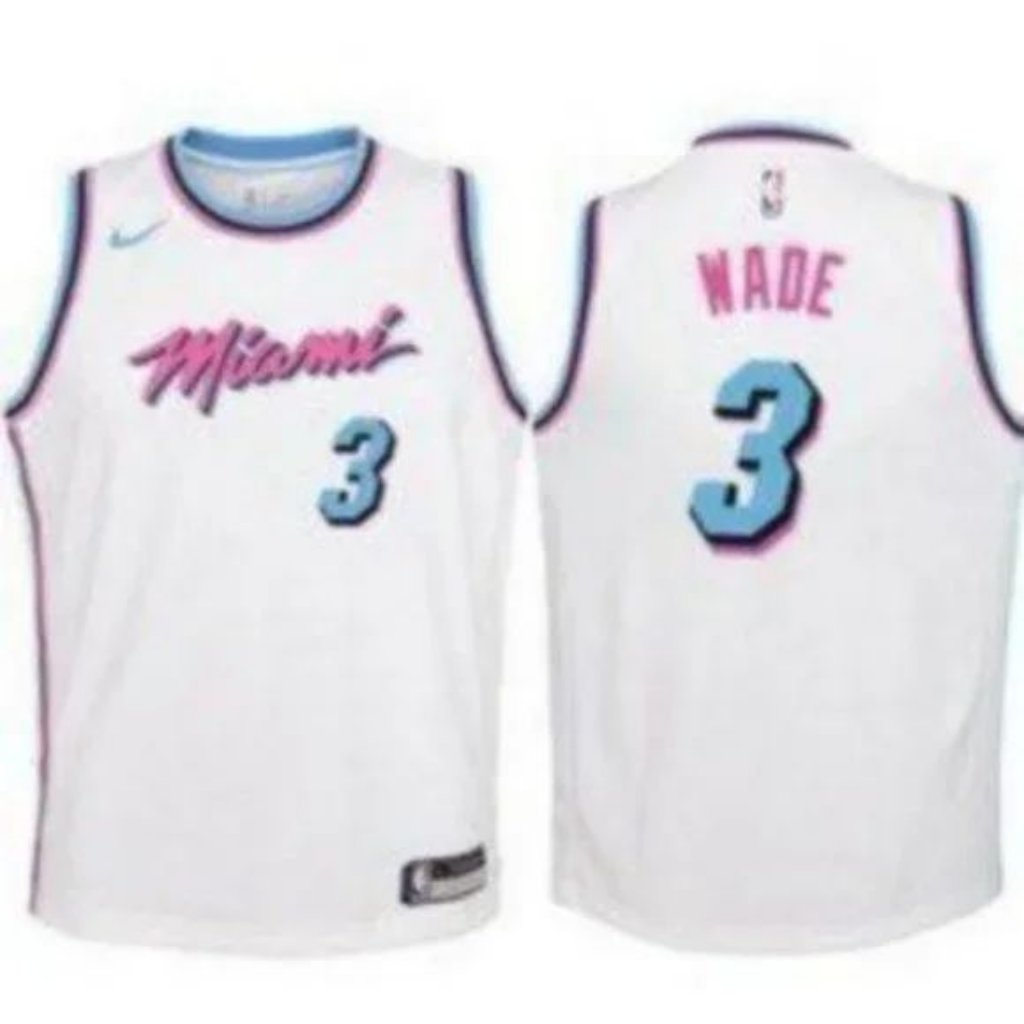 Youth Miami Heat Dwyane Wade City Authentic Jersey